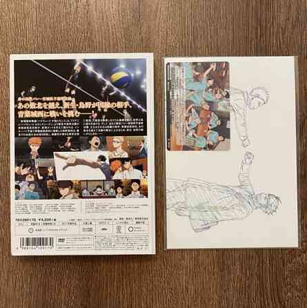 Haikyuu!! Talent and Sense First Press Limited Edition DVD Vantaa
