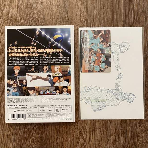 Haikyuu!! Talent and Sense First Press Limited Edition DVD Vantaa - photo 2