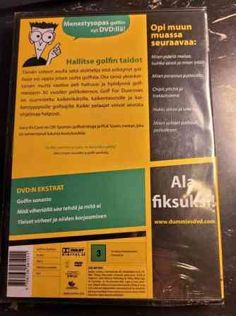 Golf for Dummies dvd uusi Helsinki