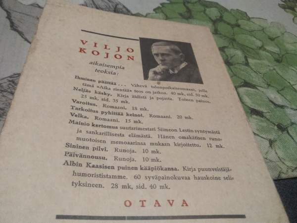 Viljo Kojo : Aika rientää Сало - изображение 2