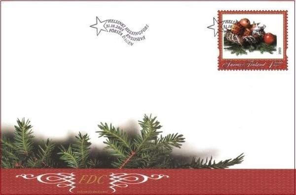 FDC/Ensipäiväkuori 31.10.2003 Omenat omakuvamerkki Оулу - изображение 1