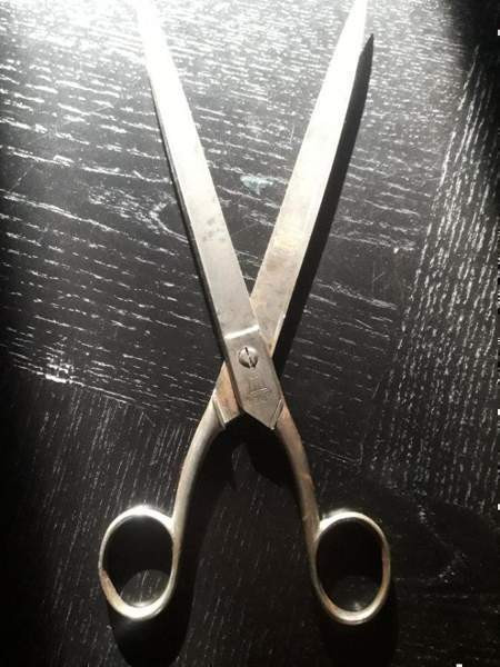 Vanha sakset SCHLOSS (LINNA) Saksa Pituus : 25 cm Vantaa – foto 3