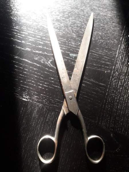 Vanha sakset SCHLOSS (LINNA) Saksa Pituus : 25 cm Vantaa – foto 2