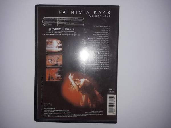 Patricia Kaas DVD 2000 Ce Sera Nous Postikulut : 8e Vantaa - valokuva 2