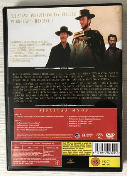 Hyvät, pahat ja rumat dvd Turku – foto 2