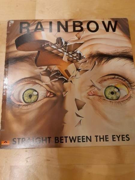 Rainbow 1982 LP Stright between the eyes Polygram Vantaa - photo 1