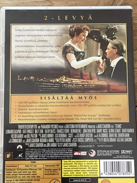 Titanic Elokuva Special Edition. Leonardo DiCaprio Эспоо - изображение 2