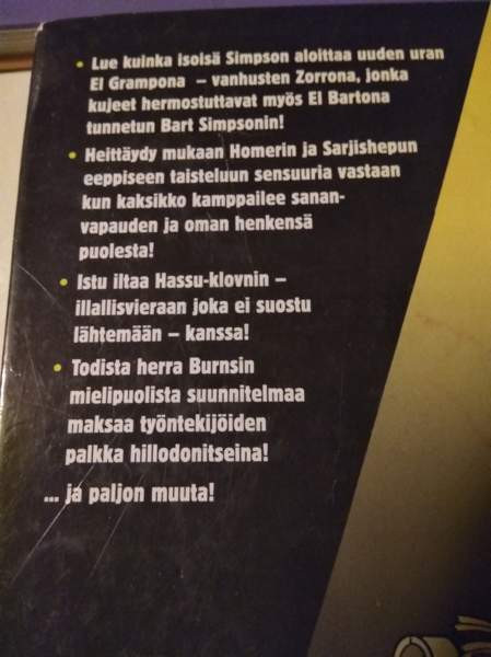 Simpsonien sarjakuva-kirjat 3 Kajaani - valokuva 4