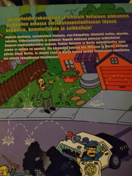 Simpsonien sarjakuva-kirjat 3 Kajaani - valokuva 3