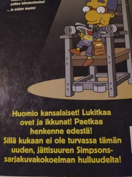 Simpsonien sarjakuva-kirjat 3 Kajaani - valokuva 5