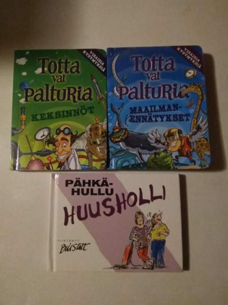 Visaisia kysymyksiä kirjat Kajaani – foto 3