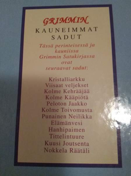Grimmin Kauneimmat sadut Kajaani - valokuva 3