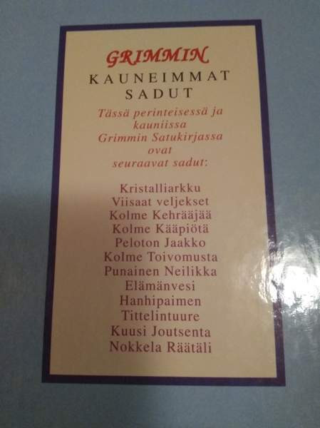 Grimmin Kauneimmat sadut Kajaani - valokuva 4