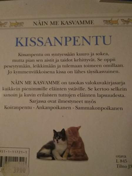 Kissa kirjoja 1 Каяни - изображение 4