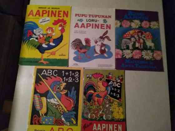 Retro Oppimis Aapis-kirjoja Kajaani