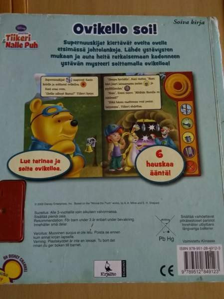 Ovikello soi, soiva kirja Kajaani – foto 2