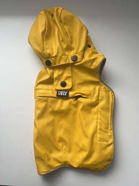 Rukka keltainen sadetakki koiralle koko24 Espoo - valokuva 1