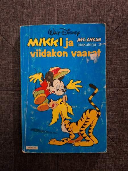 Keräilyharvinaisuus Aku Ankan taskukirja numero 3 Kaarina - photo 1
