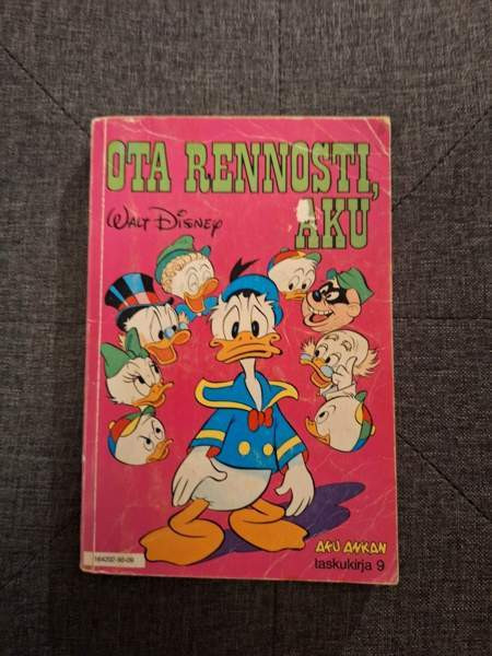 Keräilyharvinaisuus Aku Ankan taskukirja numero 9 Kaarina – foto 1