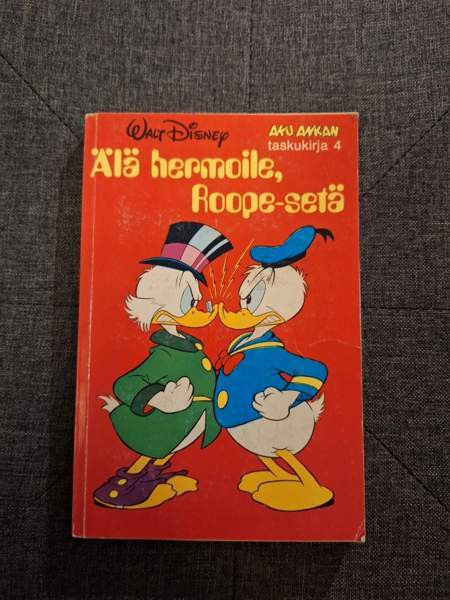 Keräilyharvinaisuus Aku Ankan taskukirja numero 4 Kaarina - valokuva 1