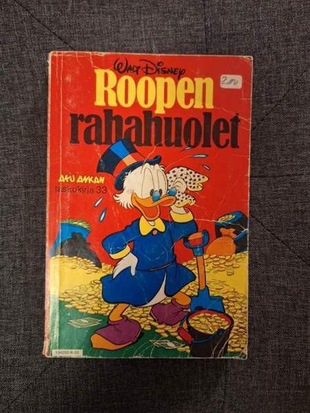 Keräily Aku Anka taskukirja numero 33 Kaarina - valokuva 1