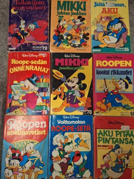 Keräily kappaleet Aku Ankan taskukirjoja Каарина - изображение 1