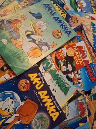 Yli 130 Aku Ankka lehteä Kaarina