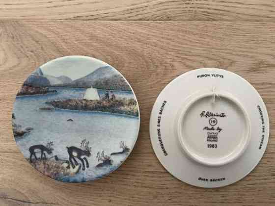 Arabia sisustuslautanen: Valtakuntien rajapyykki Oulu