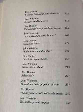 Elämme, siis kuolemme Jörn Domner/ John Vikström Espoo