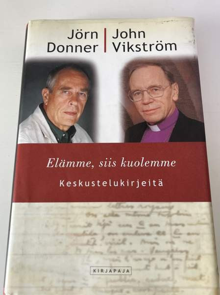 Elämme, siis kuolemme Jörn Domner/ John Vikström Espoo – foto 1