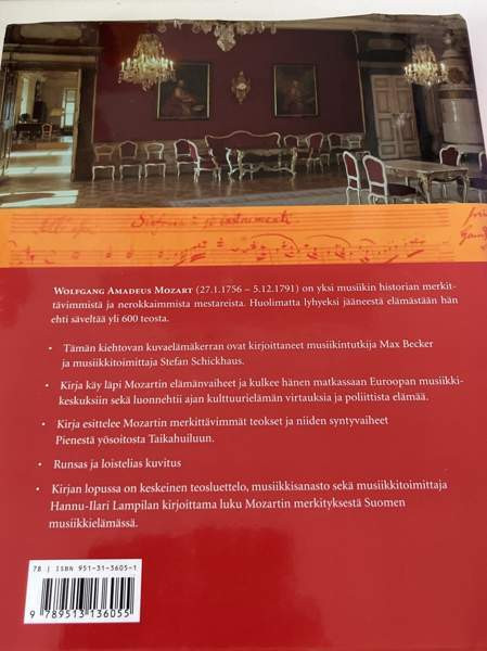 Mozart Wolfgang Amadeus. Säveltäjäneron matkassa Espoo – foto 2