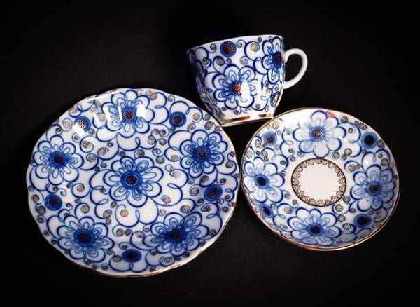 Lomonosov kahvisetti USSR Turku - valokuva 4