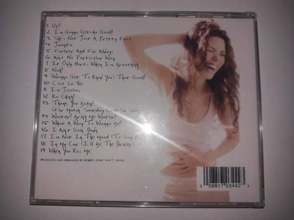 Shania Twain CD 2002 Up Takuu Vantaa - photo 3