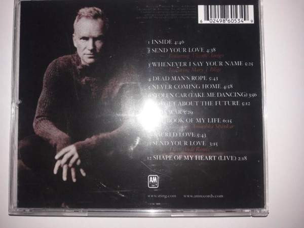 Sting CD 2003 Sacred Love Takuu Вантаа - изображение 3