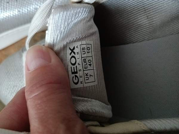 Geox respira hopeiset  tossut tennarit 40/25.5cm Helsinki - photo 3