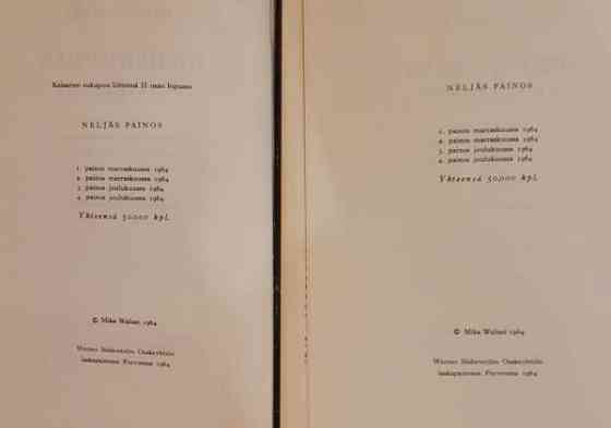 Mika Waltari: Ihmiskunnan viholliset Helsinki