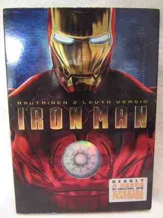 Iron Man dvd Helsinki