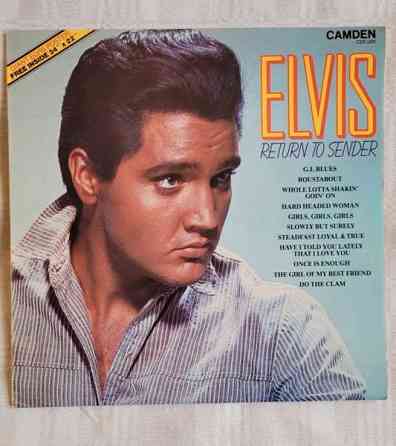 Vinyyli LP Elvis Presley: Elvis Return to sender Helsinki