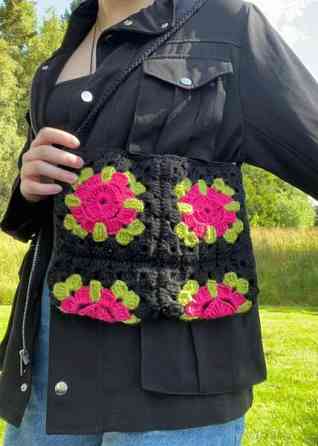 Virkattu olkalaukku Lempäälä