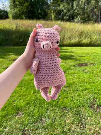 Virkattu koiran/lasten lelu Lempaeaelae