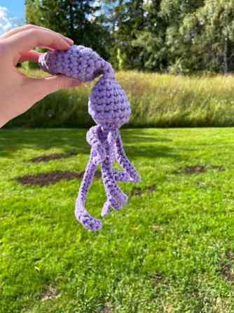 Virkattu koiranlelu Лемпяаля