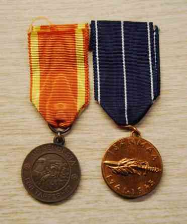 Jatkosodan muistomitali + Vapauden mitali 1941 Helsinki