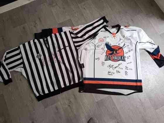 Jääkiekko pelipaita + tuomarinpaita Salo