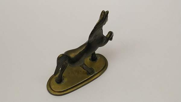 Hevonen figuuri, messinki Mikkeli – foto 5