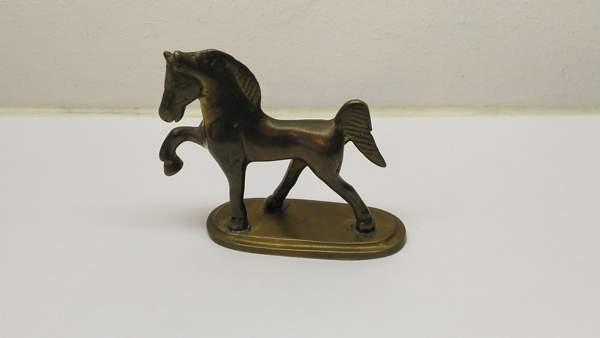 Hevonen figuuri, messinki Mikkeli – foto 1
