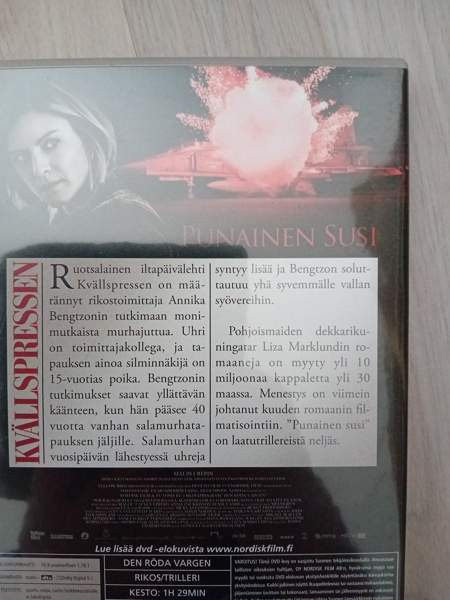 DVD Annika Bengtzon -elokuvia Kangasala - photo 3