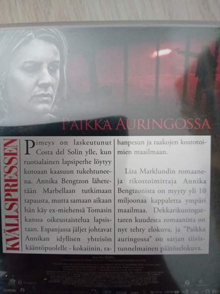 DVD Annika Bengtzon -elokuvia Kangasala - photo 5