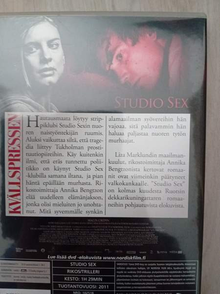 DVD Annika Bengtzon -elokuvia Kangasala - photo 2