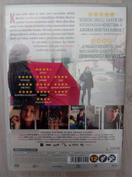 Kerron sinulle kaiken DVD Кангасала - изображение 2