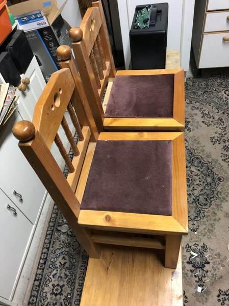 Lasten vanhat puutuolit Riihimaeki - photo 1